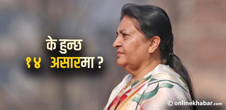 एमालेमा १४ असारको चर्चा, विद्या भण्डारीमाथि नजर