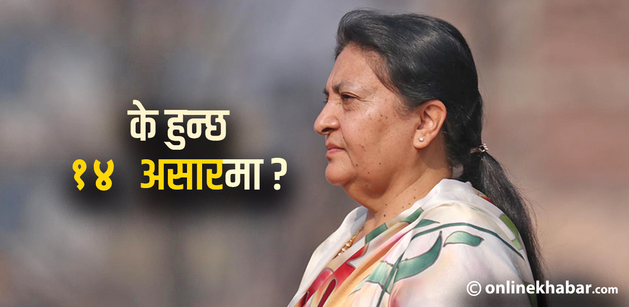 एमालेमा १४ असारको चर्चा, विद्या भण्डारीमाथि नजर