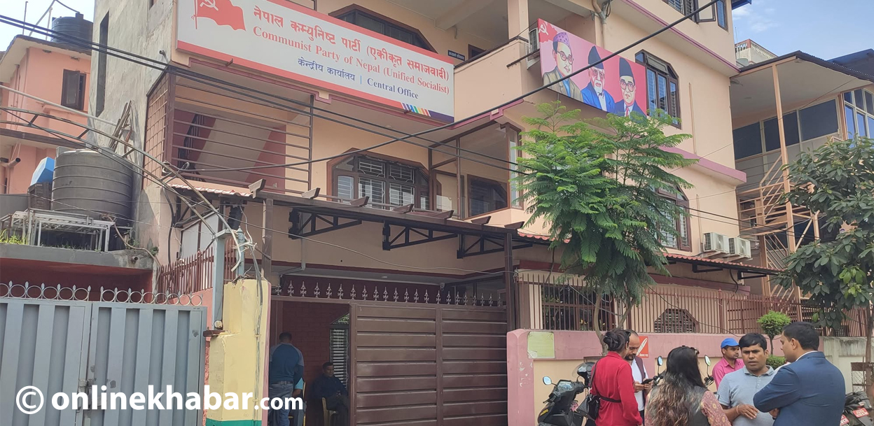 माधव नेपालविरुद्ध भ्रष्टाचार मुद्दा दर्ता हुँदा पार्टी पंक्ति अलमलमा