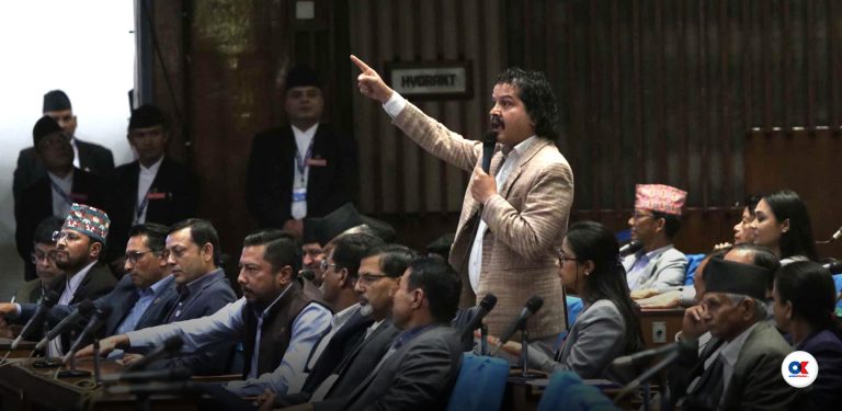 संसद् छिर्‍यो आँधिखोला कुटपिट