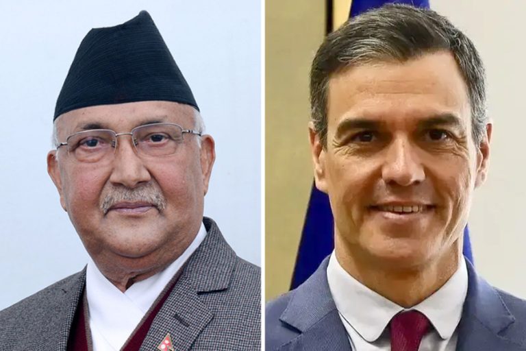 प्रधानमन्त्री ओली र स्पेनी समकक्षी सान्चेजबीच आधा घण्टा भेटवार्ता हुने