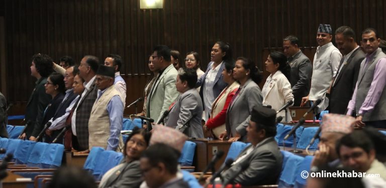 प्रतिनिधिसभा बैठकमा आज पनि विपक्षीको अवरोध