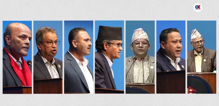सांसदहरू कटाक्ष गर्दा ढंग पुर्‍याउँदैनन्, लोकोक्तिमा चिप्लिन्छन्