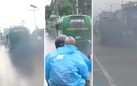 पोखरामा हरियो बसको कालो धुवाँ आतंक