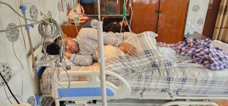 स्वास्थ्य मन्त्री पौडेल अस्वस्थ, वीरको भीभीआईपी वार्डमा उपचार