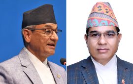 गृहमन्त्री लेखकले गरे शंकरदास वैरागीको प्रशंसा