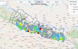 कोशीदेखि कर्णालीसम्म भारी वर्षा, सबैभन्दा धेरै पानी परेको रेकर्ड कपिलवस्तुमा