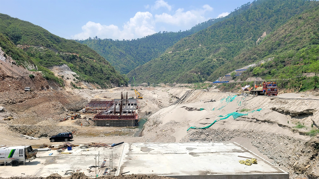 सुनकोशी मरिण डाइभर्सनको काम द्रूत गतिमा