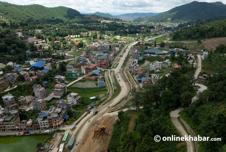 साँगामा पहिरो, राजमार्ग एकतर्फी सञ्चालन
