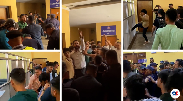 त्रिविमा विद्यार्थी संगठनको गुण्डाराज