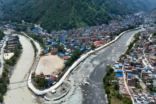 चक्रपथ स्तरोन्नतिपछि चिटिक्क देखियाे बेनीबजार