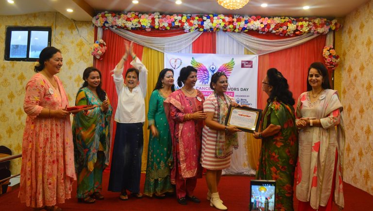 ‘क्यान्सर विजेताहरूले एक-अर्कालाई हौसला दिनुपर्छ’