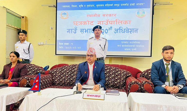 छत्रकोटले ५० वर्ष पुगेका एकल महिला र पुरुषलाई जीवन निर्वाह भत्ता दिने