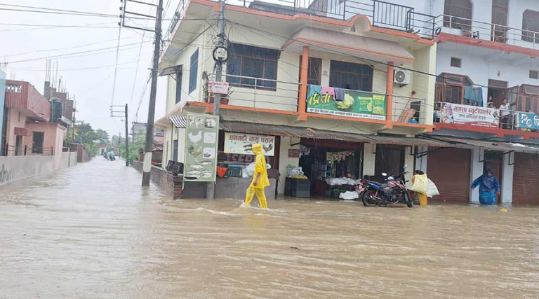 बेलौरी र धनगढीमा अति भारी वर्षा, कञ्चनपुरमा ४ जनाको उद्धार