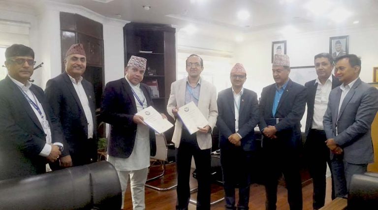 ऊर्जा मन्त्रालय र एचआईडीसीएलबीच कार्यसम्पादन करार सम्झौता