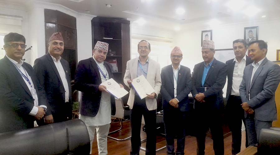 ऊर्जा मन्त्रालय र एचआईडीसीएलबीच कार्यसम्पादन करार सम्झौता