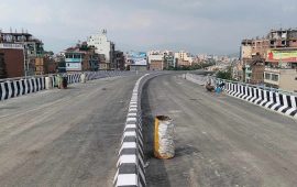 ग्वार्को फ्लाईओभरको मुख्य संरचना निर्माण कार्य पूरा (तस्वीरहरु)