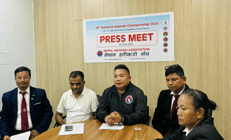 दशौं राष्ट्रिय हाप्किडो प्रतियोगिता बुटवलमा हुने