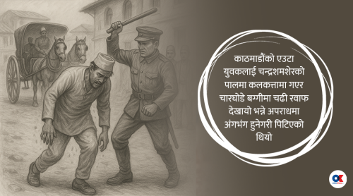 राजा पनि दरबारभित्रको कैदी