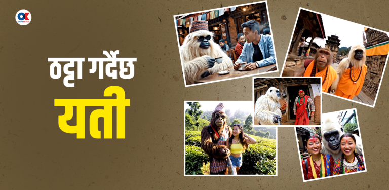 सामाजिक सञ्जालमा छ्यापछ्याप्ती ‘यती’, एआईको रचनाशिल्पमा छाडापन हावी