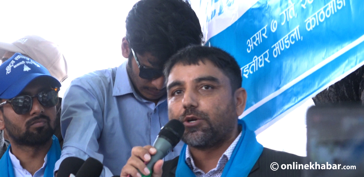 ढुक्क भए हुन्छ, ०८४ पछि लुटतन्त्र खारेज गर्छौं : रास्वपा महामन्त्री बुर्लाकोटी