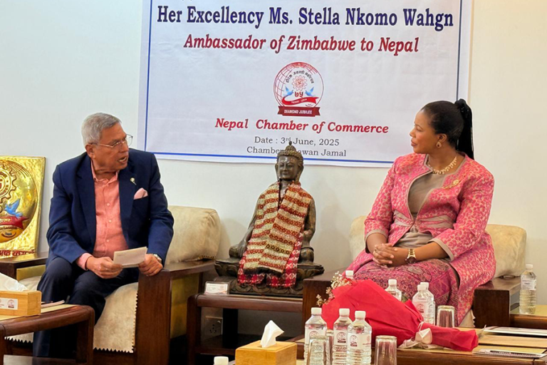 नेपाल चेम्बर र जिम्बावेबीच व्यापार सहजीकरण र लगानी अभिवृद्धिबारे छलफल