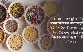 उपभोक्ता रिँगाउँदै अर्गानिक खाद्यवस्तु