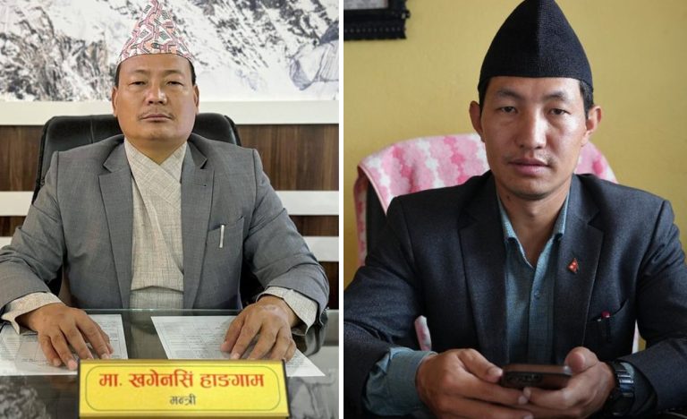 कोशीका मन्त्री हाङगाम फेरि विवादमा, पहिले प्रहरीलाई धम्की, अहिले जिल्लाबासीलाई हातपात