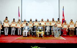 १४ किसानले पाए ‘राष्ट्रिय उत्कृष्ट कृषक पुरस्कार’
