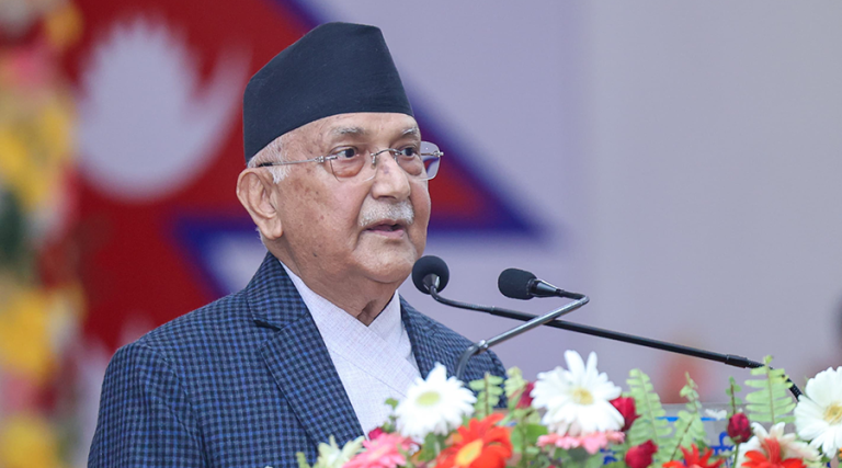 सुनकोशी मरिन डाइभर्सन परियोजना समयमै नसकिए ठेक्का तोडिन्छ : प्रधानमन्त्री