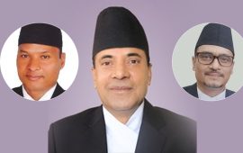 दुई न्यायाधीशमाथि छानबिन गर्न सर्वोच्चका न्यायाधीश शर्माको समिति बन्यो