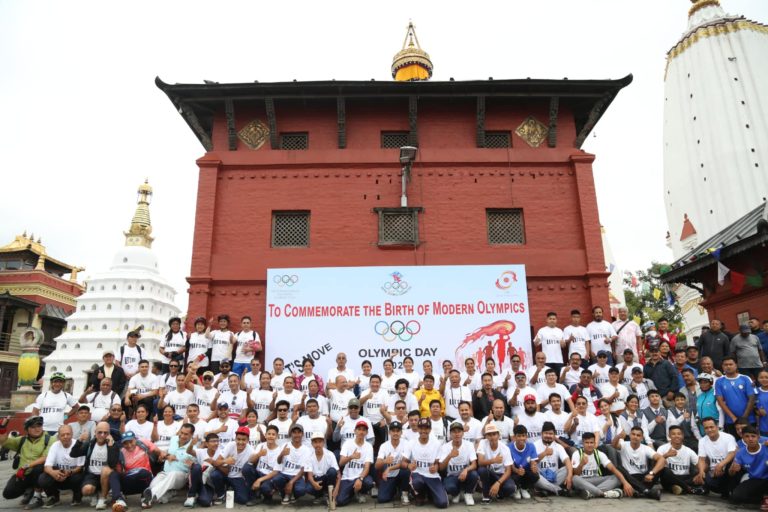 स्वस्थ्य शरीर र शान्ति प्रवर्द्धनका लागि ओलम्पिक डे