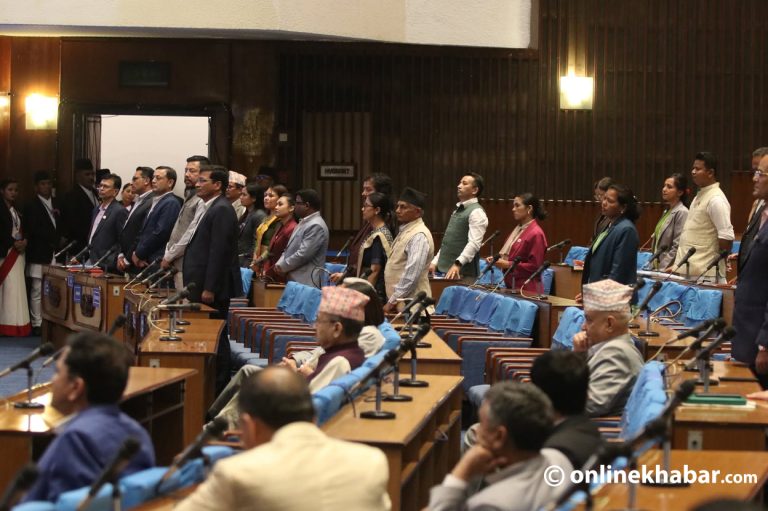 प्रतिनिधिसभामा आज पनि विपक्षीको अवरोध