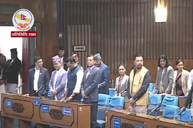 संसद बैठक आज पनि अवरुद्ध