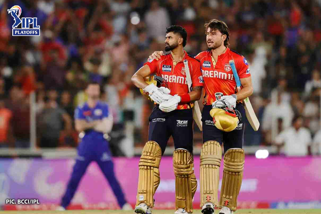 कप्तान श्रेयसको शानदार ब्याटिङमा पञ्जाब आईपीएलको फाइनलमा