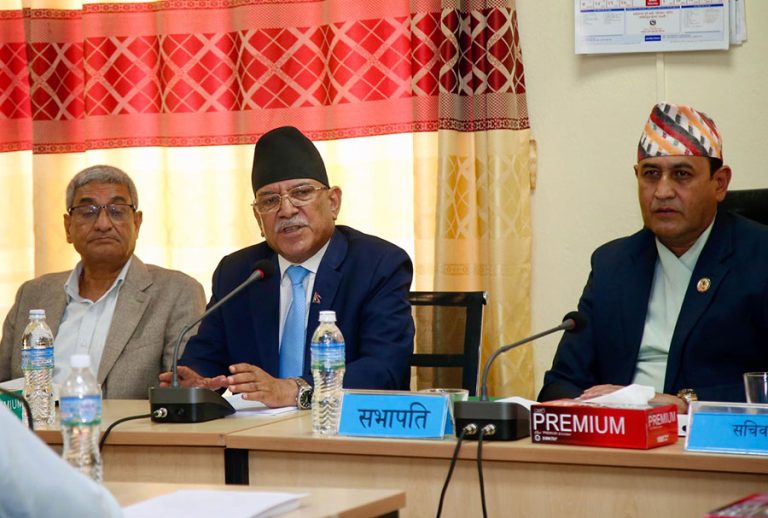 संघीय प्रहरी विधेयकमाथि गहिरो छलफल गरौं : प्रचण्ड