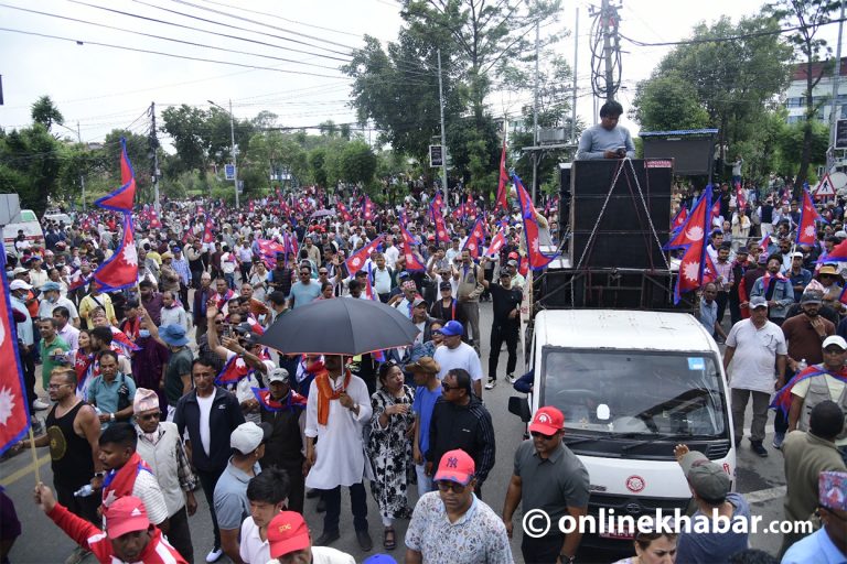 भोलि उपत्यका बन्द गर्ने राजावादीको घोषणा