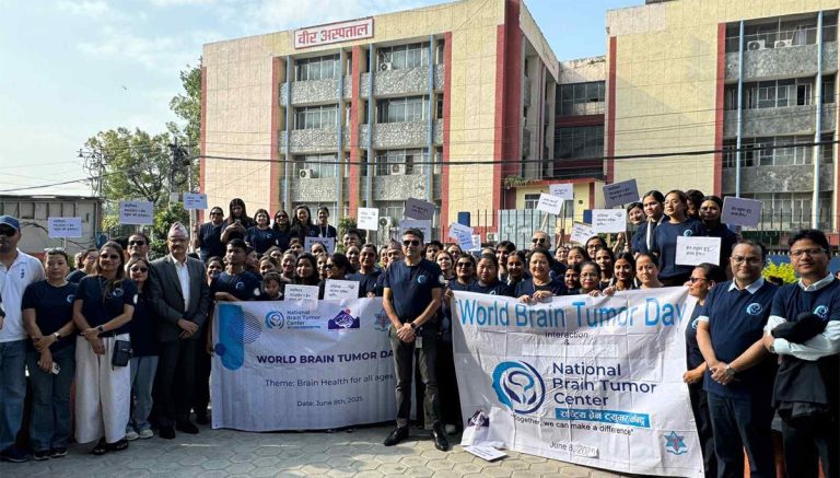 नेपालमा हरेक वर्ष थपिन्छन् २५०० भन्दा बढी ब्रेन ट्युमरका बिरामी