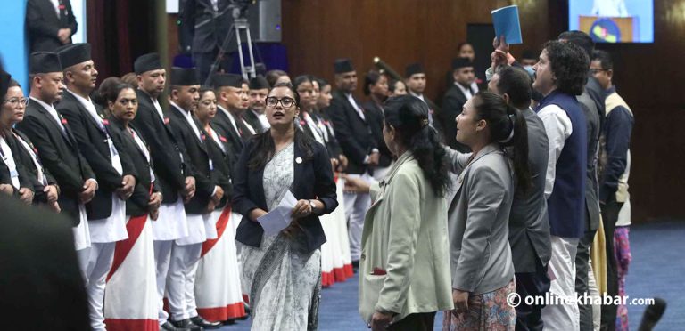 संसद्‌मा रास्वपाले लगाएको नाराप्रति कांग्रेसको नियमापत्ति