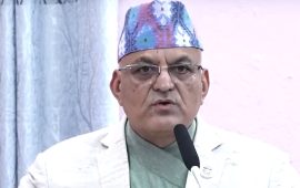 बूढीगण्डकी आयोजना निर्माण अघि बढाउन पहल भइरहेको छ :  मुख्यमन्त्री पाण्डे