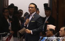 यो सरकार लोकतन्त्रका लागि हानिकारक छ, ढल्नुपर्छ : स्वर्णिम वाग्ले