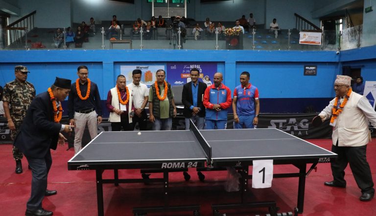 विश्व टिम टेबलटेनिस च्याम्पियनसिपको दक्षिण एसिया छनोटमा नेपाल शीर्ष स्थानमा