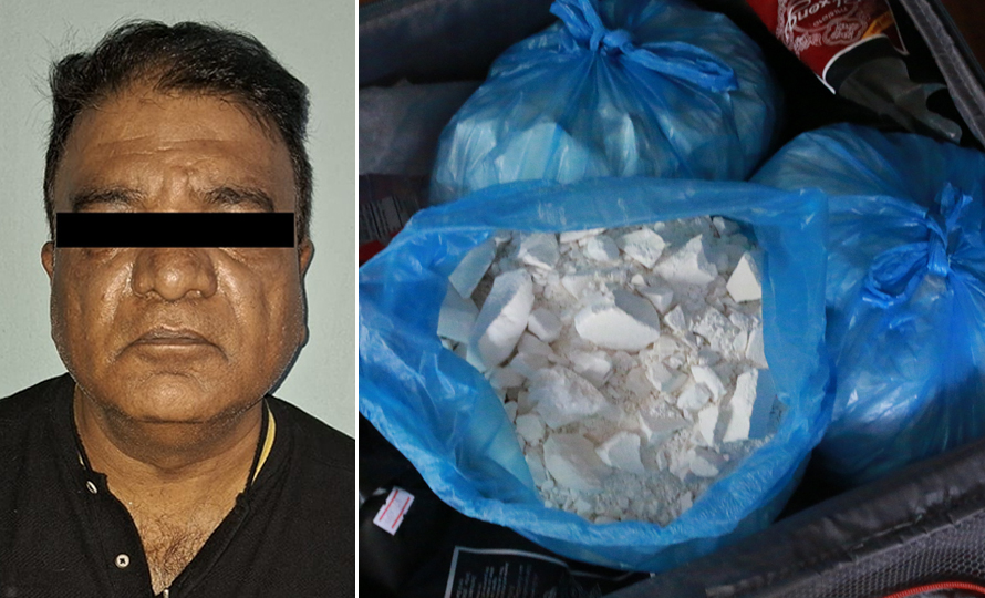 बैंककबाट काठमाडौं आयो सेतो हेरोइन, भारतीय नागरिक पक्राउ
