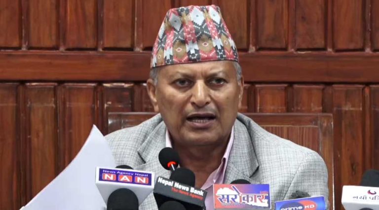 भूमिमन्त्रीको स्पष्टीकरण : अडियो मेरो होइन, चरित्रहत्या गर्न खोजियो