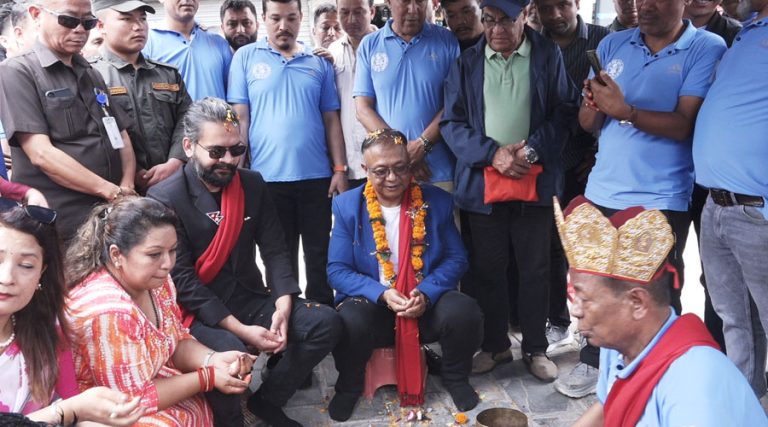 बालेनले गरे ऐतिहासिक सिंहद्वार उद्घाटन