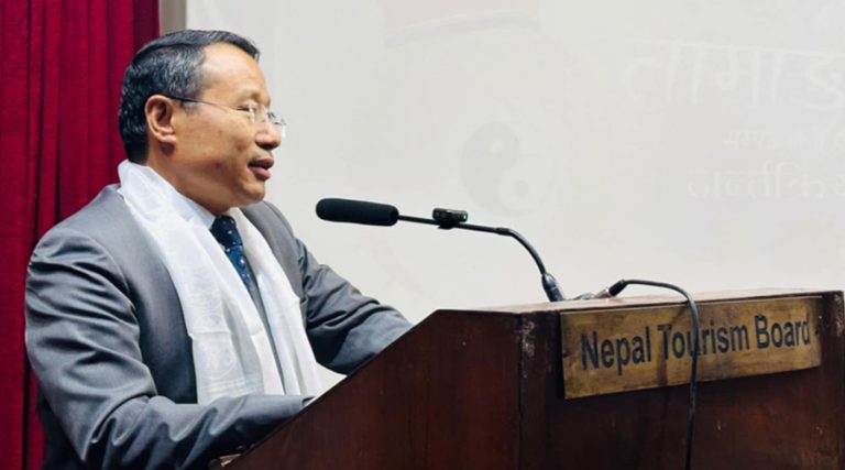 भारत र चीनको ‘भाइब्रेटिङ ब्रिज’ बन्न सक्नुपर्छ नेपाल : पुन