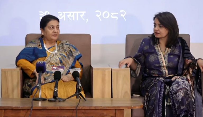 संसद्‌ विघटनले मलाई पछ्याइरहन्छ भन्ने थाहा छ : विद्यादेवी भण्डारी
