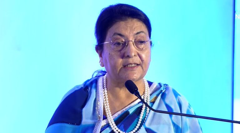 समृद्धि मुठ्ठीभर मानिसहरूका लागि मात्रै होइन : पूर्वराष्ट्रपति भण्डारी (भिडियो)