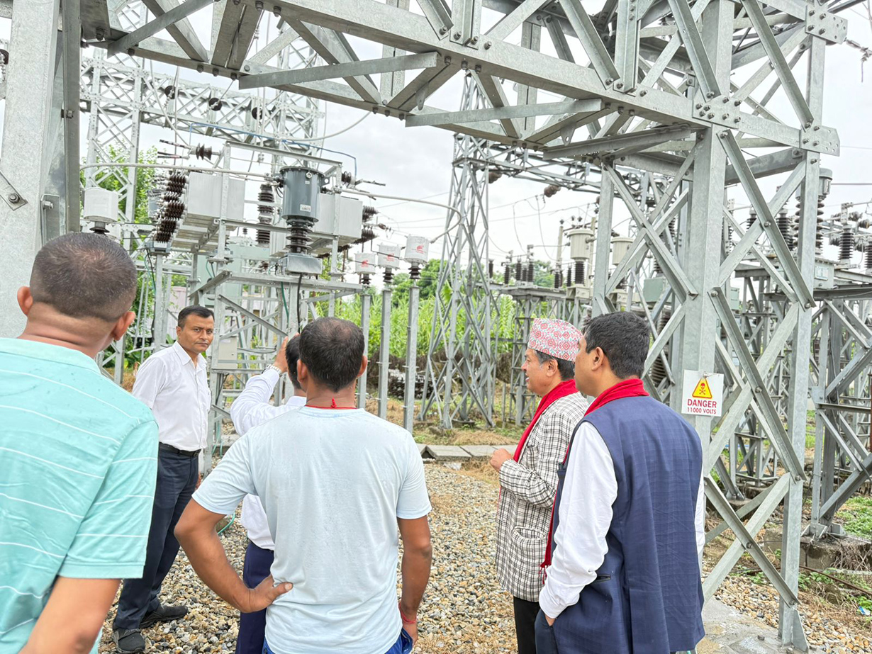 हितेन्द्रदेव अनुगमनमा पुग्दा चनौली सबस्टेशनका प्रमुख अनुपस्थित