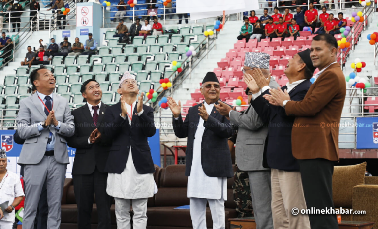 ‘फिफा फुटबल फर स्कूल्स’ कार्यक्रम नेपालमा सुरु, प्रधानमन्त्रीबाट उद्घाटन